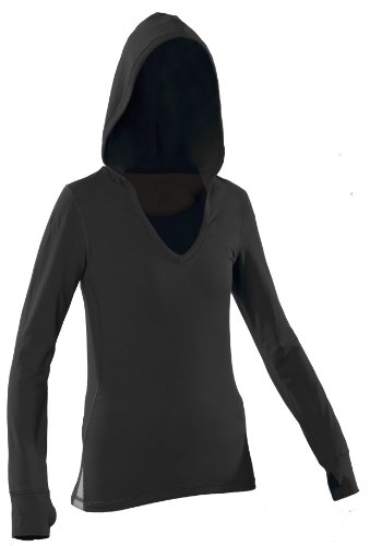 Women's Yoga Hoody (Large, Black)