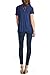 82 Days Women’s Casual Lightweight Short Sleeve Open Front Cardigan Made in USA X-Large Navy
