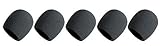Bluecell Black 5 Pack Microphone Windscreen Foam Cover