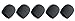 Bluecell Black 5 Pack Microphone Windscreen Foam Cover