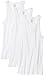 Calvin Klein Men's 3 Pack Basic Tank Top, White, Medium