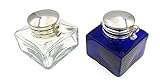 Madison Bay Company Glass Miniature Inkwell