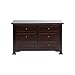 Centennial Medford 6 Drawer Double Dresser Espresso