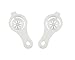 2 Pack Egg White Separator | Egg Separator Breakfast Egg Whites Strainer Filter Divider | Yolk Extractor Baking Tool | New Essential Creative Sieve Kitchen Gadget for Protein Lovers Weight Watchers
