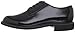 Bates Men's High Gloss Oxford, Black, 10 D US