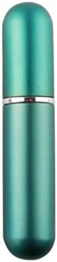 SWEEPID 5ml Perfume Bottles Mini Glass Bottling Subsurface Aluminium Tube Spray Bottle Green