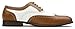 Ferro Aldo Arthur MFA139001D Mens Wingtip Two Tone Oxford Black and White Spectator Dress Shoes