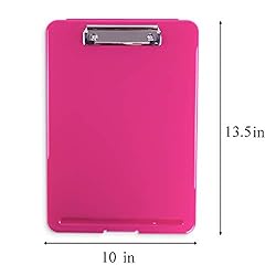 Slim Plastic Nursing RN Style Coaches Clipboard