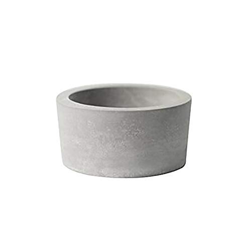 Nicole Silicone Flower Pot Mold for Succulent Plants Cylindrical Concrete Ashtray Candle Holder Mould