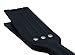 Black Leather and Steel Adult BDSM Spanking Paddle Prop. Weighted Kinky Toy Sex Play Discipline Object with Flogger Whip Slap Accessory Hot Funthumb 4