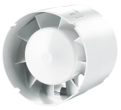 Rohreinschubventilator 150mm mit Timer, aus europäischer Produktion