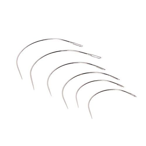 Susuntas 28pcs Bookbinding Tools Starter Tools Set Bone Folder Paper Creaser Waxed Linen Thread Wood Handle Awl Large-eye Needles for Handmade Books Bookbinding and Sewing Supplies