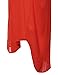 MBE Women's Henley Neck w/ Pocket 3/4 Sleeve Sheer Blouse Top