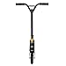 Xspec Aluminum Pro Stunt Dirt Kick Scooter Offroad Tires All Terrain Mountain, Matte Black & Gold, Oversized BMX Handlebars with 3-Bolt Clamp, Freestyle Fun Kids Outdoor Sports