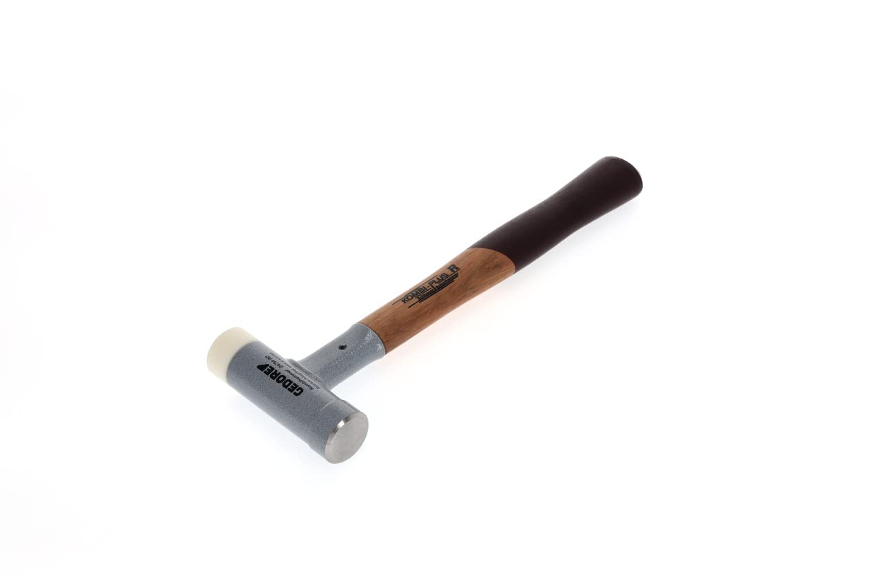 GEDORE KOMBI-PLUS R Hammer, Wooden handle, Soft face / engineer’s hammer, Dia. 30 mm, Recoilless, Hickory handle, 247 H-30