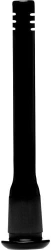 12-634 SCIENTIFIC GLASS 18MM BY 14MM DOWNSTEM STANDARD DIFFUSER BLACK ASSORTED SIZES 5"