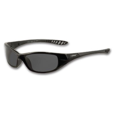 Jackson Safety HellRaiserTM Safety Glasses - Jacksafe Hellraiser Black Frame, Smoke Lens