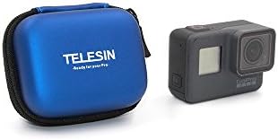 TELESIN MINI Waterproof Carrying Case Protective Storage Bag Box Traveling Carrying Carry Case for GoPro Hero 6 Hero 5 Hero 4 Hero 3 Hero 2, Xiaomi YI, 4k, 4k+, SJCAM EKEN Accessories
