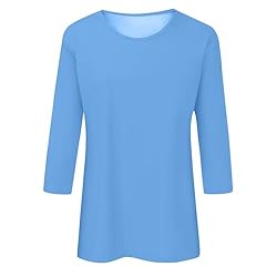 Women's Tops 3/4 Sleeve Elbow Sleeve Tops Women for