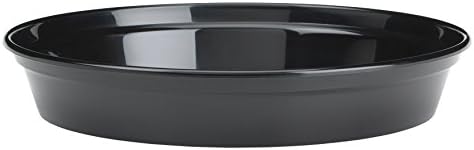 Stewart 4840005 7.6 - 10 cm Flower Pot Saucer - Black (Pack of 5)