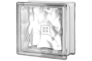 Quality Glass Block 8 x 8 x 4 Nubio 90 Minute Glass Block