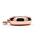 Women's Bracelet Bangle Flask - Classy Rose Gold Stainless Steel | Wearable Cute | Spill Proof | Festival Ready | Wine Alcohol | The Original 
