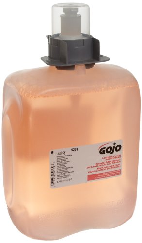 GOJO 5261-02  2000 mL Luxury Foam Handwash,  FMX-20 Refill (Case of 2),Translucent Pink,Compatible with Dispenser #5250-06, 5255-06