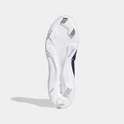 adidas Men's Icon 7 Baseball Shoe, White/Team Navy