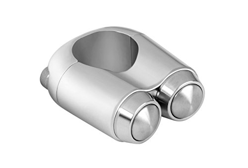 Motone 2-Button Handlebar Switch - Chrome - (7/8" Bars) - MME003