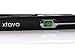 xtava Black Silk Straightener - Professional Flat Iron with Tourmaline Ceramic Plates - Achieve Salon-Worthy Shine with Advanced Dual-Plate Technology