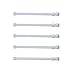 Mike pups Adjustable Cupboard Bars Tensions Rod Spring Curtain Rod-5 Pack(11.81 Inch-20 Inch)