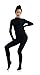 Ensnovo Womens One Piece Unitard Full Body suit Spandex Skin Tights