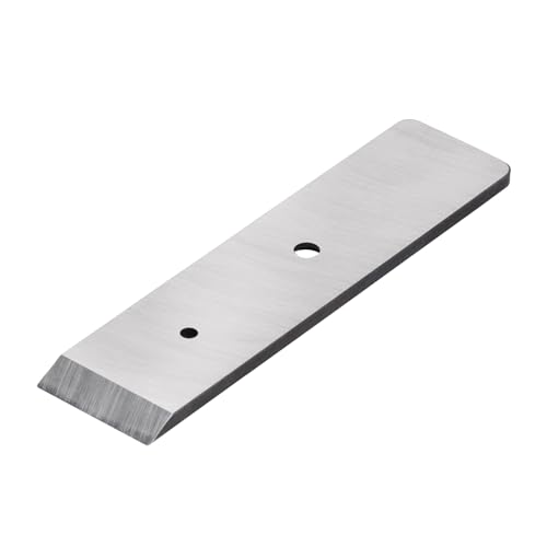 POWERTEC 72164 Replacement Flat Blade for Chisel Plane β SKD11 Tool Steel,