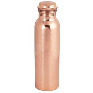 Shri and Sam Stainless Steel Water Bottle, 900 ml, Copper