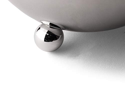 Bredemeijer bauchige runde doppelwandige Edelstahl Teekanne 1.2 Liter mit chromfarbenen Griff – Bild 8