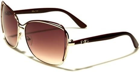 Fashion Eyewear New 2014 Women's High Fashion Celebrity Inspired Sunglasses-DG32161 (Maroon)
