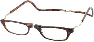 UPC 663408351503 product image for CliC Reader XXL Single Vision Half Frame Designer Reading Glasses, Dark Tortoise | upcitemdb.com