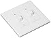 TayMac 2672W 2-Gang MASQUE Decorator Cover, Toggle, White