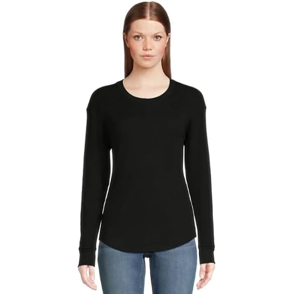 Women's Thermal Long Sleeve Top - Quick-Dry Fleece Lined Shirt For Outdoor Activities