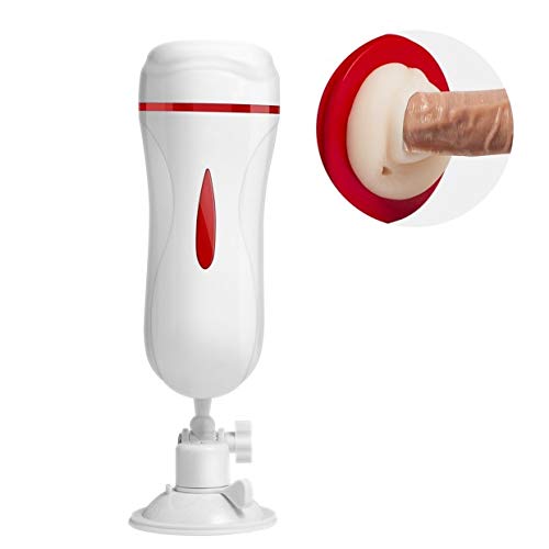 image for KobeLaw Hand Free Masturbator Sex Male Cup, Adjustable Angle Realistic