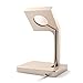 Satechi Aluminum Apple Watch Charging Stand Dock - Compatible with Apple Watch Series 5/4/3/2/1 - Both 38mm and 42mm Models (Gold)