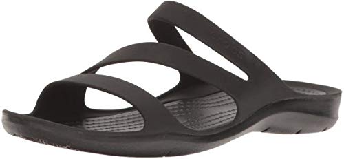 Crocs Black Swiftwater Sandal for Women - Image 12
