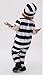 Spooktacular Creations Halloween Baby Prisoner Costume, Boys Convict Costume Toddler with Tattoo Sleeves for Infants, Kids Halloween Jail Dress Up Party (3T)