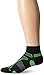 Balega Ultralight Lightweight Performance Quarter Athletic Running Socks for Men and Women (1 Pair) Black/Lime, X-Large
