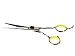 Professional Hair Cutting Barber Scissors/Shears with Comb and Case - 6.5'' Overall Length - Japanese Stainless Steel - Sharp Razor Edge - with Adjustment Tension Screw - by Barber's Choice