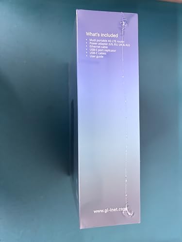 GL.iNet GL-E750V2 (MUDI) 4G LTE Portable Wi-Fi Hotspot for Travel | Mobile Hotspot Device, OpenWrt, OpenVPN, WireGuard, 7000mAh, Global Version