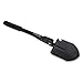 Military Folding Shovel and Pick with Carrying Pouch, Multi Purpose for Camping, Hiking, Backpacking, Gardening - Tactical Army Entrenching Tool, Trench Shovel, Survival Steel Spade