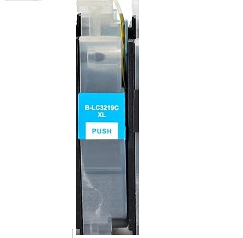NOW INK. CYAN LC-3219XL LC-3219XLC INK CARTRIDGE COMPATIBLE WITH BROTHER MFC-J5330DW, J5335DW, J5730DW, J5930DW, J6530DW, J6930DW, J6935DW (XL Capacity LC-3219xl, Cyan)