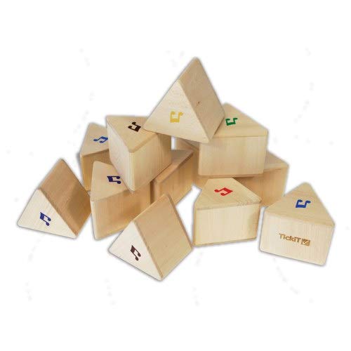 TickiT Sound Prism Set - Set of 12 - Toddler Musical Blocks - Listen and Learn Activity - Thumbnail 5