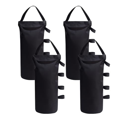 Inntop Canopy Weight Bags 120 lbs, Heavy Duty 1680D Tent Weights Sand Bags for Canopy Legs, Outdoor Sandbag Weights for Sun Shelter, Patio Umbrella, Gazebo (Sand Not Included) at Amazon